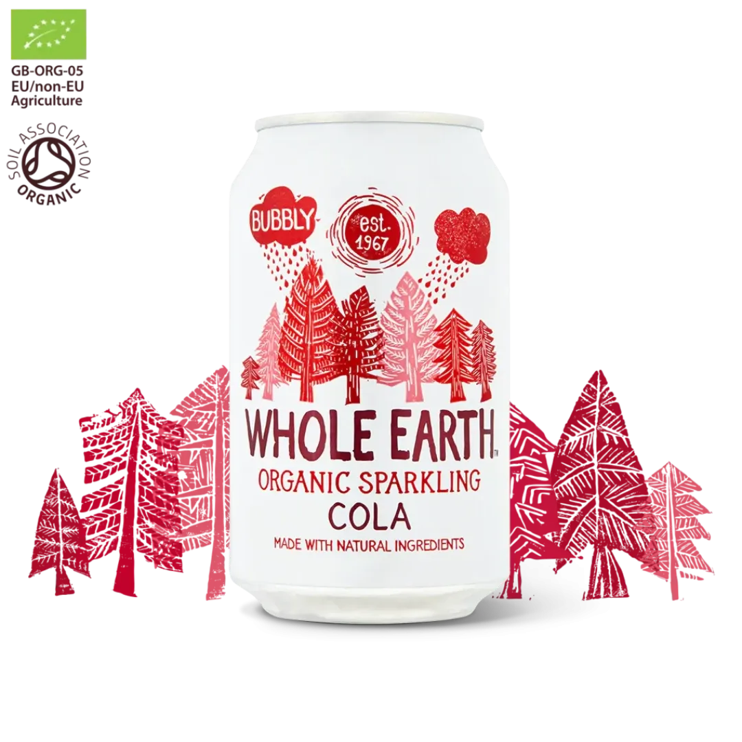 Whole Earth Organic Cola 330ml (6 Pack)
