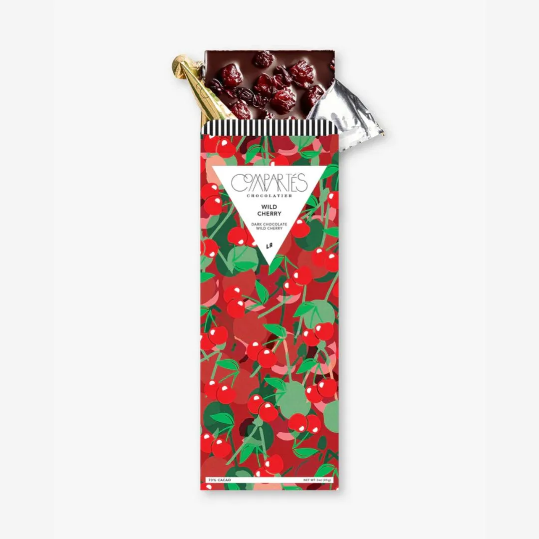 Wild Cherry Dark Chocolate Bar