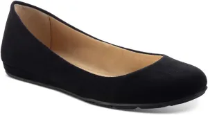 Womens Eliana Metallic Faux Leather Ballet Flats