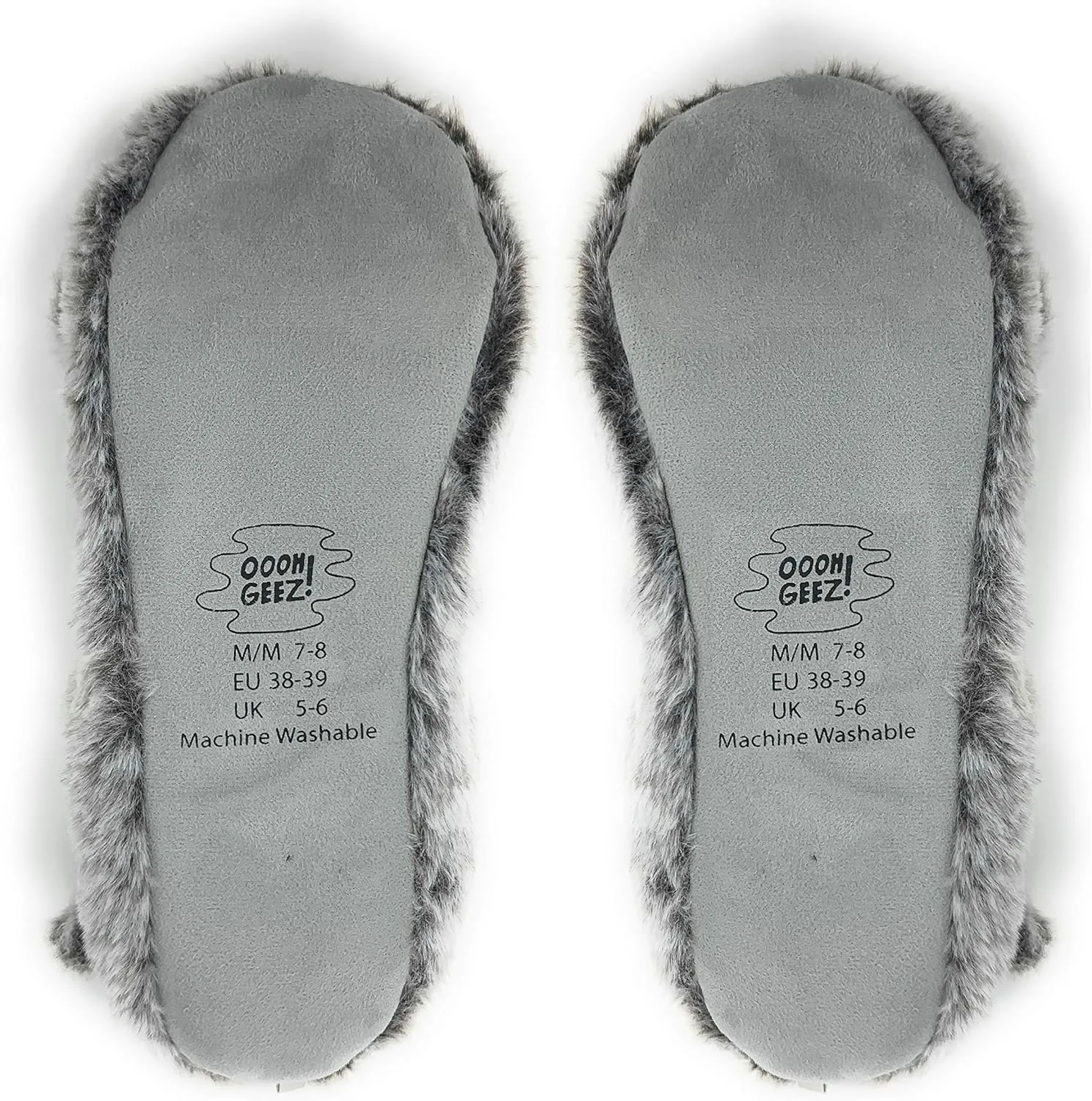 Womens Travel Buddy Animail Plush House Slippers, Trip Fuuny Novelty Fuzzy Socks